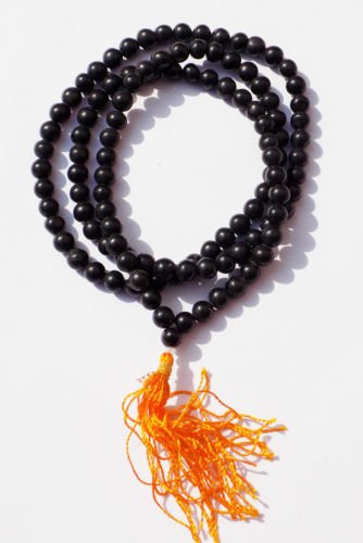 Kannssky Black Agate |Hakik Japa Mala